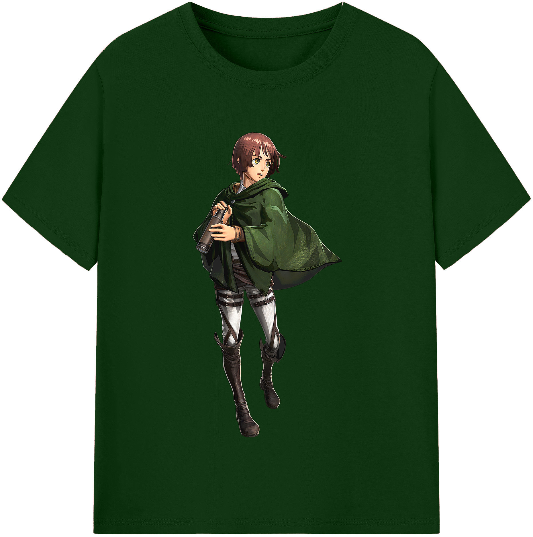 （画像用） 進撃の巨人 Attack on Titan 綿100％半袖Tシャツ（フロントプリント）